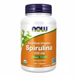 Spirulina 500 mg - 200 tabs 2022-10-0407 фото
