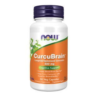 CurcuBrain&trade; 400mg - 50 vcaps 2023-10-4545 фото