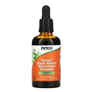 NOW Green Black Walnut Wormwood Complex 59 мл NOW-04982 фото