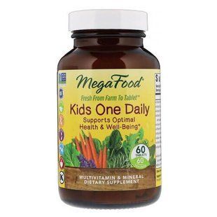 MegaFood Kids One Daily 60 табл MGF-10180 фото
