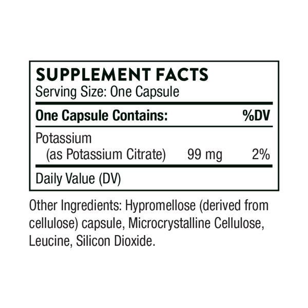 Potassium Citrate - 90 caps 2023-10-3069 фото