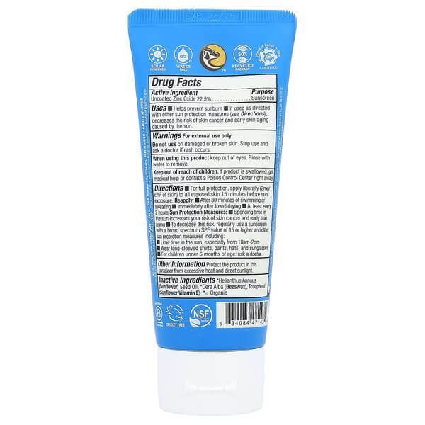 Badger Sport Mineral Sunscreen Cream SPF 40 87 мл WSB-47143 фото