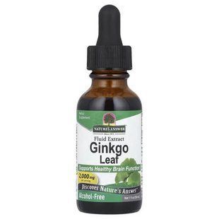 Nature's Answer Ginkgo Leaf Fluid Extract 2,000 mg 30 мл NTA-00620 фото