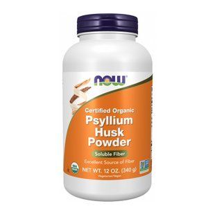 Certified Organic Psyllium Husk Powder - 340g 2023-10-4550 фото
