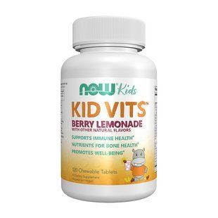 NOW Kid Vits (120 chewables, berry lemonade) 06421-01 фото