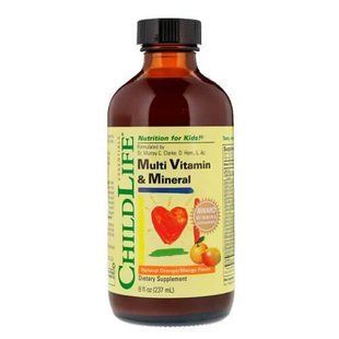 Мультивітаміни й мікроелементи, для детей, термін 30.05.25 ChildLife Essentials Multi Vitamin & Mineral 237 мл copy10251 фото