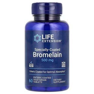 Life Extension Bromelain 500 mg 60 таблеток LEX-12036 фото