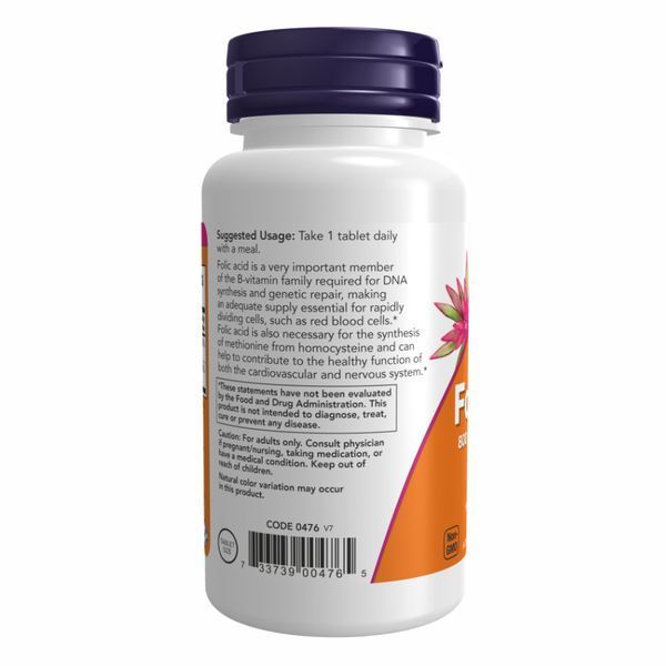 Folic Acid 800mcg - 250 tabs 2022-10-1501 фото