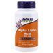 NOW Alpha Lipoic Acid 100 mg 60 капсул NOW-03040 фото 1