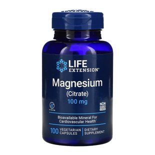 Magnesium (Citrate) 100 mg - 100 vcaps 2022-10-1902 фото