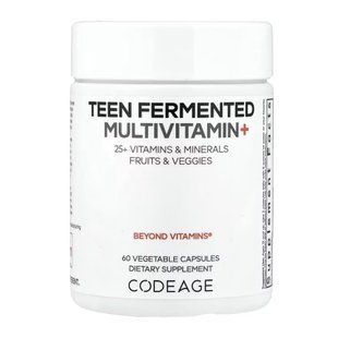 Teens Fermented Multivitamin - 60 vcaps 2023-10-7729 фото