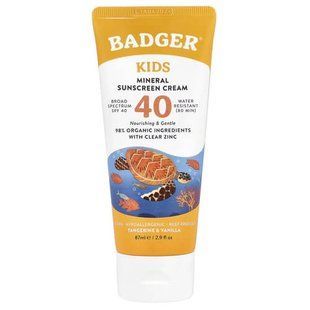 Badger Kids Mineral Sunscreen Cream SPF 40 87 мл WSB-47117 фото