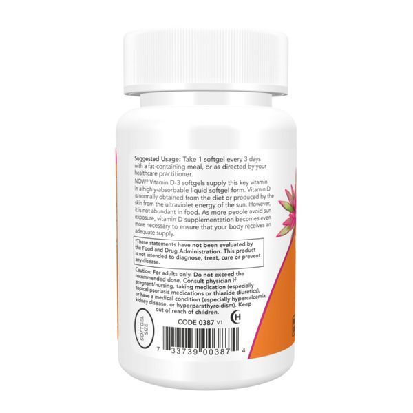 VIT D-3 10,000 IU - 240 sgels 2022-10-0662 фото