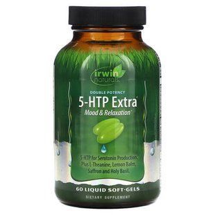 Irwin Naturals 5-HTP Extra 60 рідких капсул IRW-58537 фото