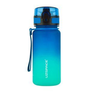 UZSPACE Uzspace Frosted Gradient Waterbottle 3034 (350 ml, blue/green) 23405-01 фото