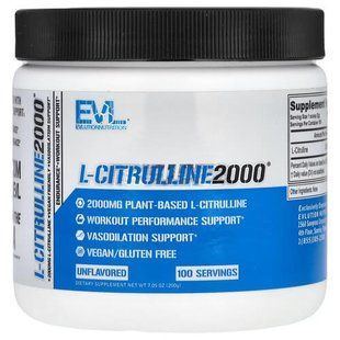 EVLution Nutrition L-Citrulline 2000 200 грам EVL-02221 фото