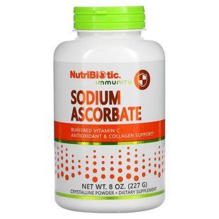 NutriBiotic Sodium Ascorbate Powder 227 грам NBC-00450 фото