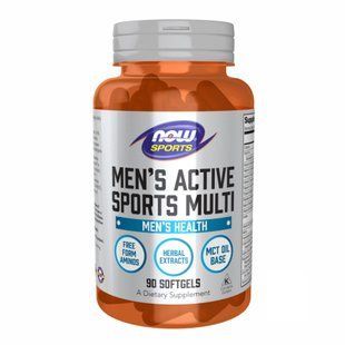 Men's Active Sports Multi - 90 softgels (Пошкоджена банка) 2024-11-0290 фото