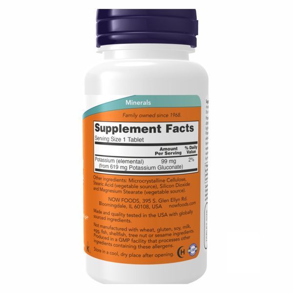 Potassium Gluconate 99mg - 250 tabs 2022-10-0041 фото