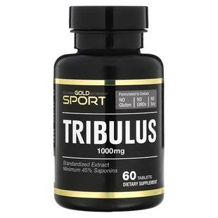 California Gold Nutrition Tribulus 1000 mg 60 таблеток CGN-00663 фото