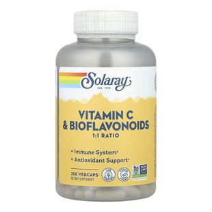 Vitamin C & Bioflavonoids 1:1 500mg - 250 vcaps (До 09.26) 2023-10-7771 фото