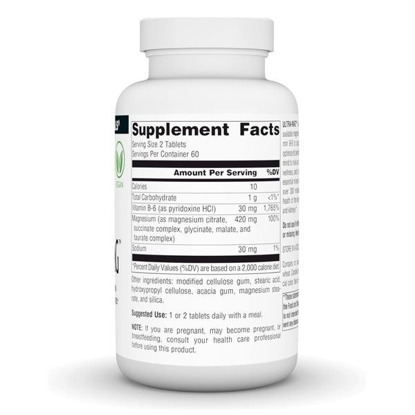 Ultra-Mag Magnesium Complex - 120 tabs 2022-10-1304 фото