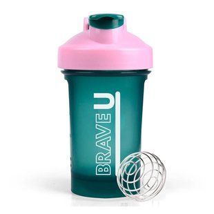 Shaker - 400ml Green Pink 2023-10-7554 фото