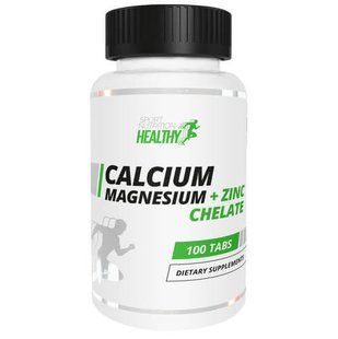 Sport Nutrition Healthy (MST) Calcium Magnesium + Zinc 100 таблеток MS-16222 фото