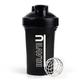 Shaker - 400ml Black 2023-10-7556 фото