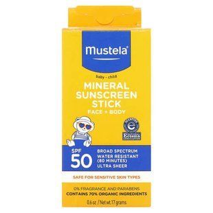 Mustela Baby Child Mineral Sunscreen Stick SPF 50 17 г MTL-10338 фото