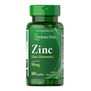 Puritan's Pride Zinc 50 mg 100 таб 02060 фото