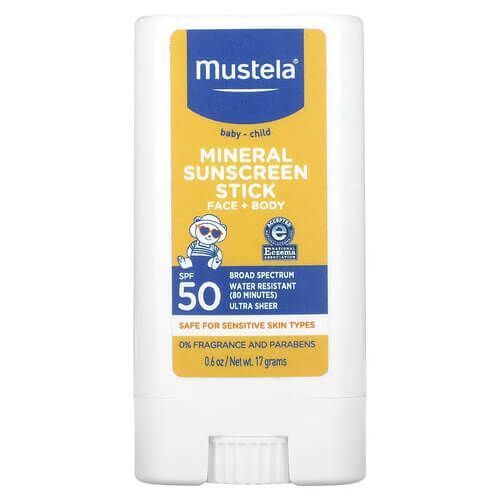 Mustela Baby Child Mineral Sunscreen Stick SPF 50 17 г MTL-10338 фото