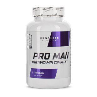 Progress Nutrition Pro Man Multivitamin Complex (60 tabs) 21838-01 фото
