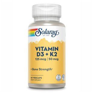 Vitamin D-3 & K-2 - 60 vcaps (Затерта дата) 2023-10-4032 фото