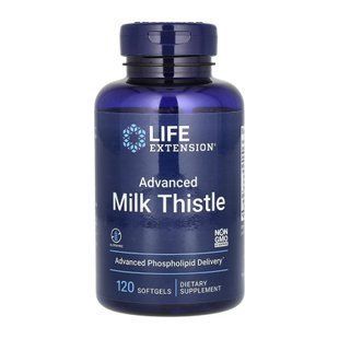Advanced Milk Thistle - 120 softgels (Затерта дата) 2023-10-7869 фото