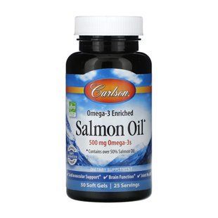 Salmon Oil - 50 softgels 2023-10-4559 фото