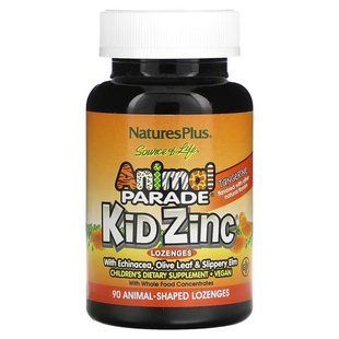 NaturesPlus Kid Zinc Lozenges 90 льодяників NAP-29964 фото