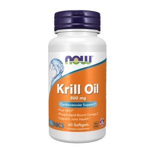 Krill Oil 500mg - 60 softgels 2023-10-5229 фото
