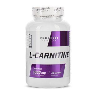 Progress Nutrition L-Carnitine 1000 mg (60 tabs) 21841-01 фото