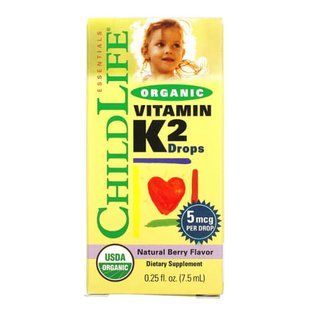 ChildLife Organic K-2 7.5 мл CDL-14500 фото