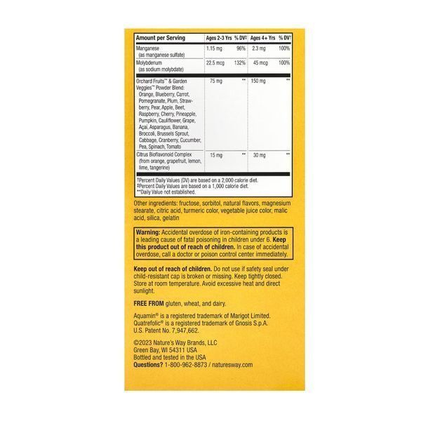 Alive! Children's Chewable Multivitamin - 120 tabs Orange and Berry (Пошкоджена банка) 2023-10-7576 фото