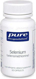 Pure Encapsulations Selenium (selenomethionine) 200 mcg 60 капсул PE-00039 фото