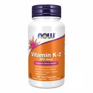 Vitamin K-2 100mcg - 100 vcaps 2022-10-0460 фото