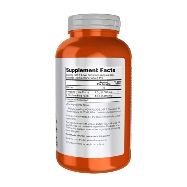 Arginine & Citrulline Powder - 340g 2023-10-4520 фото