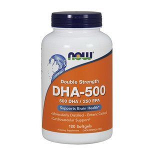 NOW DHA-500/250 EPA (180 softgels) 10509-01 фото