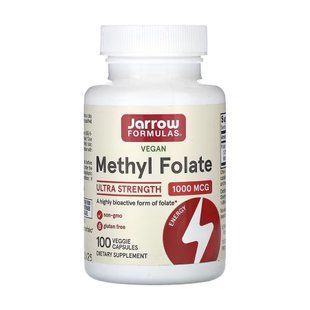 Methyl Folate 1000 mcg - 100 vcaps 2023-10-5594 фото