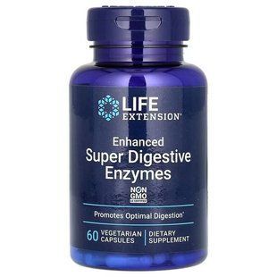 Life Extension Super Digestive Enzymes 60 вегетаріанських капсул LEX-20216 фото