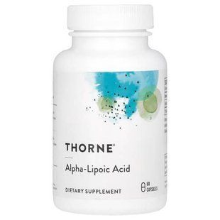 Thorne Alpha-Lipoic Acid 300 mg 60 капсул THR-79701 фото