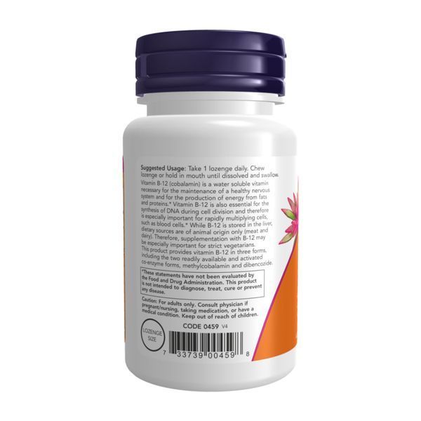 B-12 2000mcg - 100 lozenges 2023-10-2512 фото