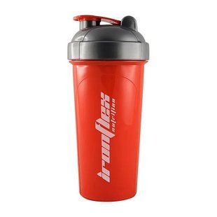 IronFlex Shaker - 700ml red, Червоний, Червоний 1997 фото